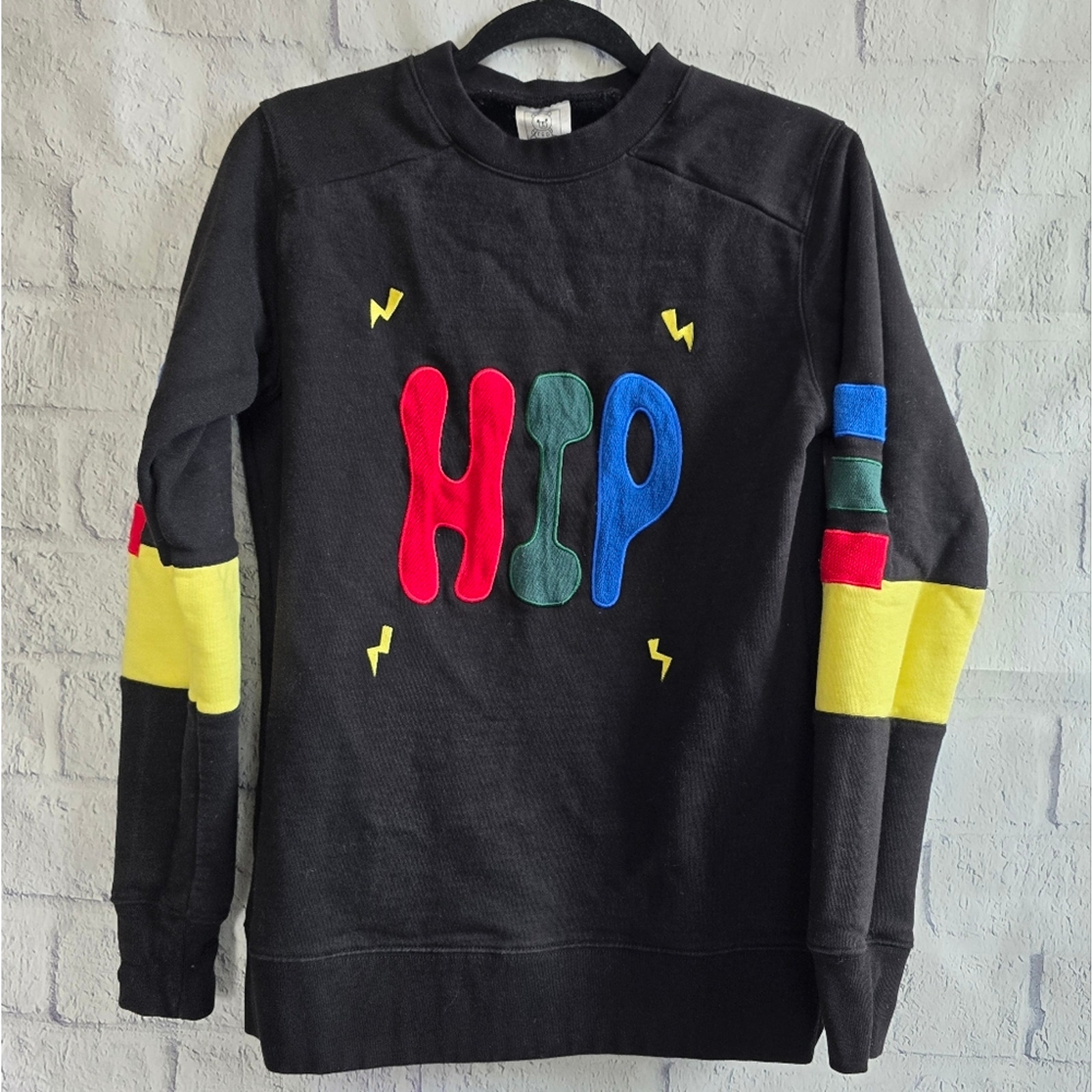 Teddy Fresh HIP Black Sweatshirt Women's XS