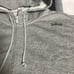 VS PINK IVY FLEECE CAMPUS FULL ZIP LOGO HOODIE IN HEATHER GREY BLING SIZE MEDIUM
