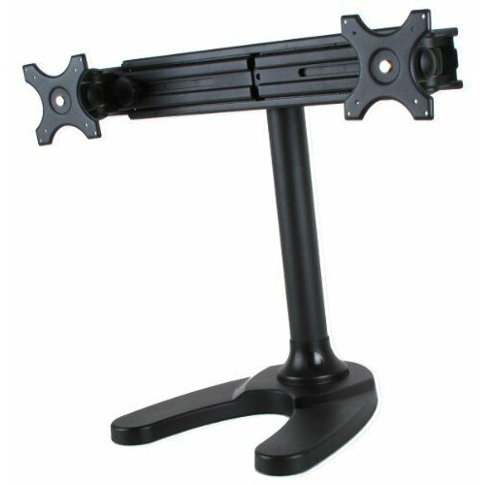 MonMount Dual LCD Monitor Stand Slider up to 27"