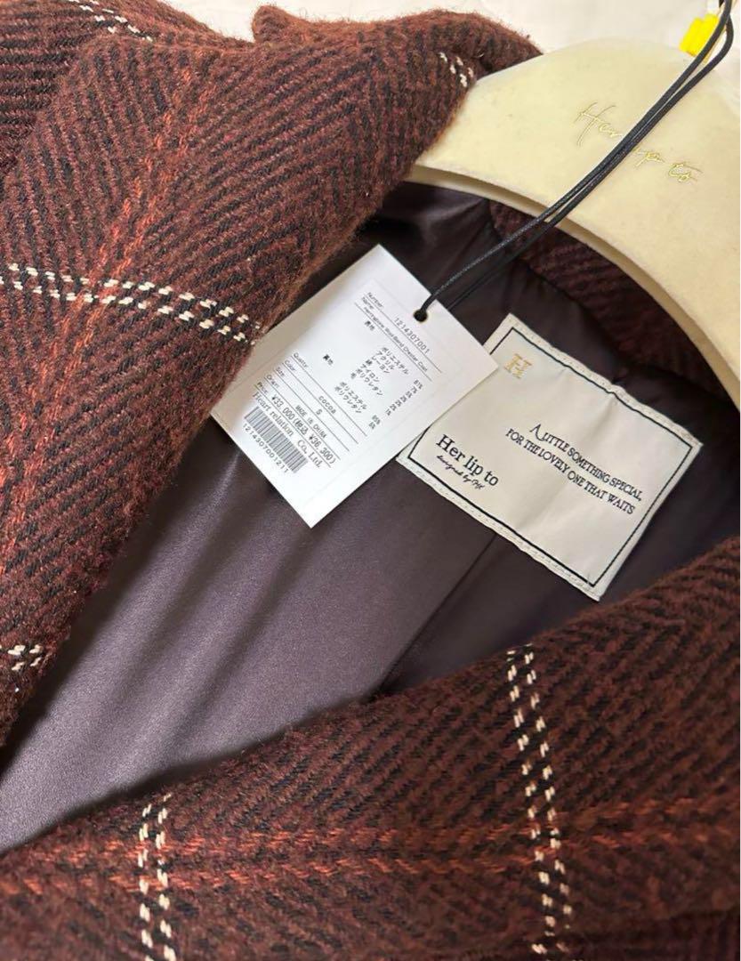 Herringbone Wool-Blend Chester Coat