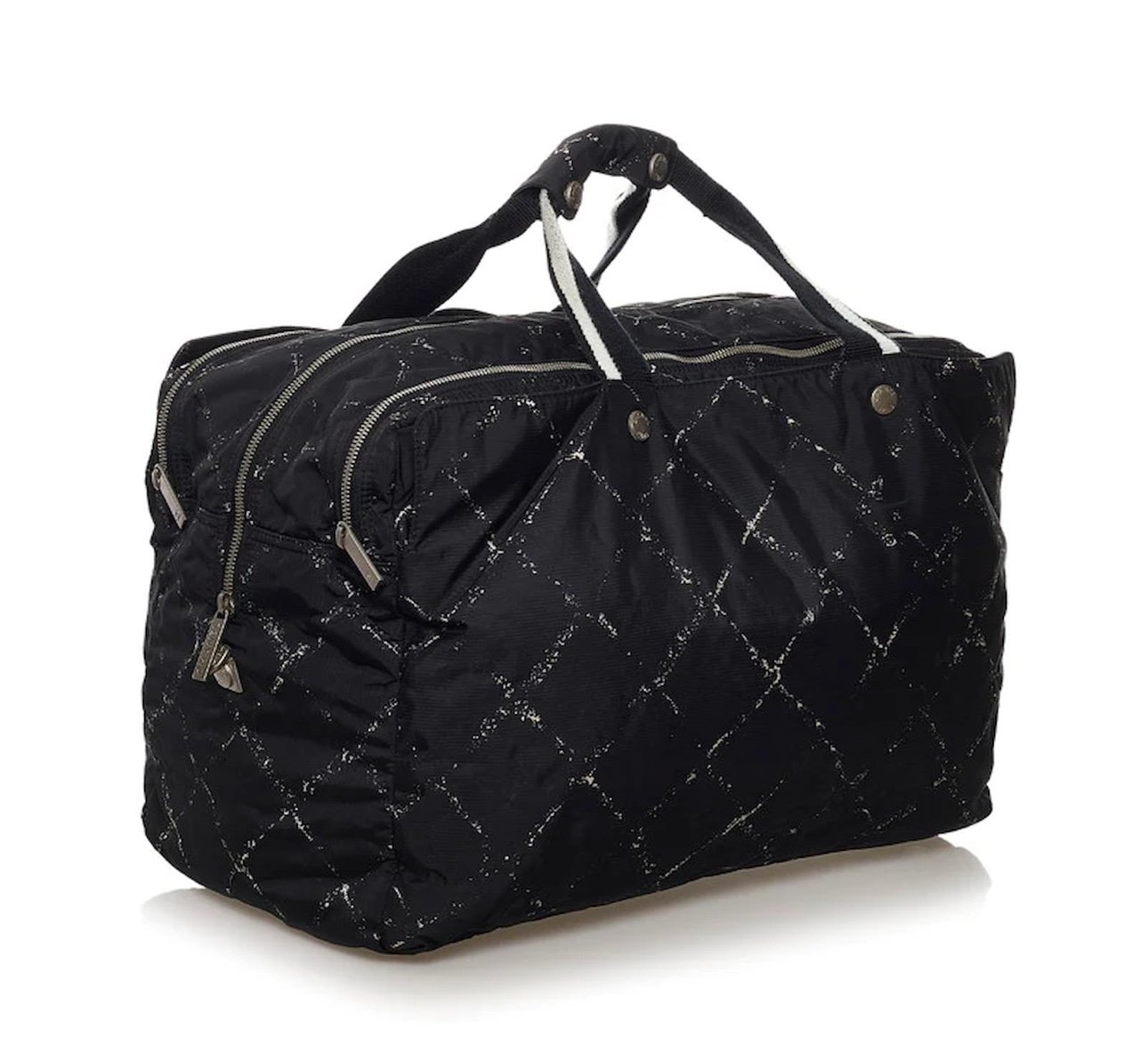 Chanel Nylon Travel Line Duffel Bag