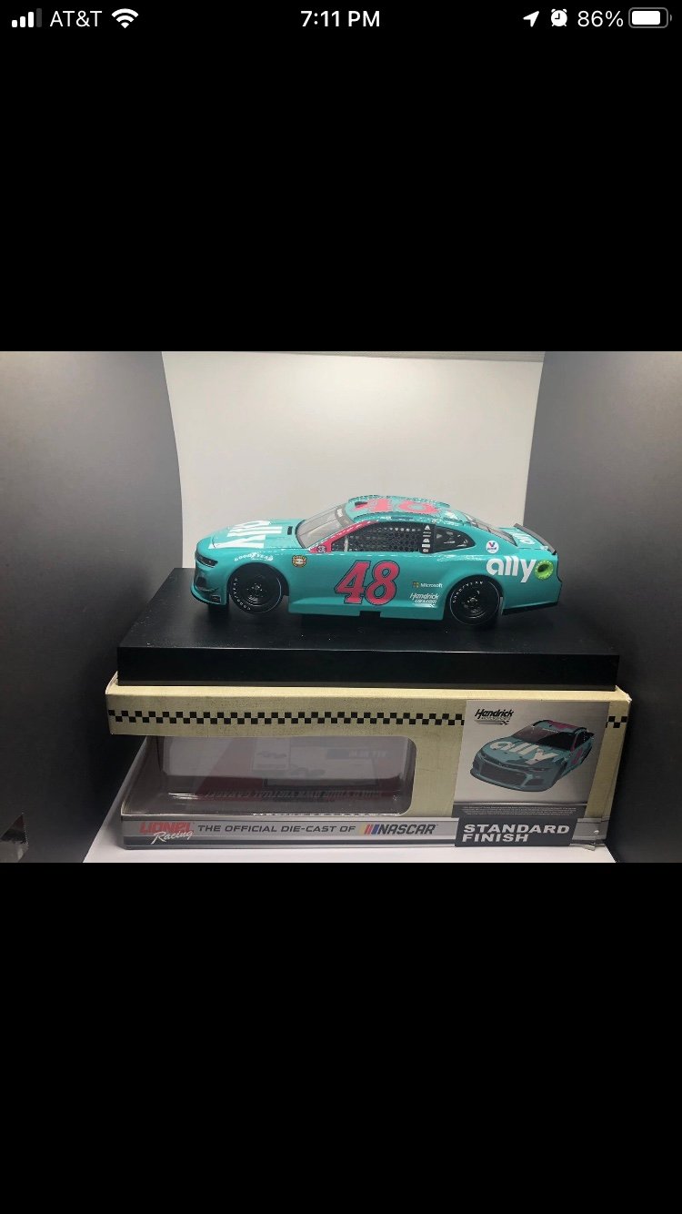 2021 ALEX BOWMAN #48 DARLINGTON ALLY BANK 1/24 CAR