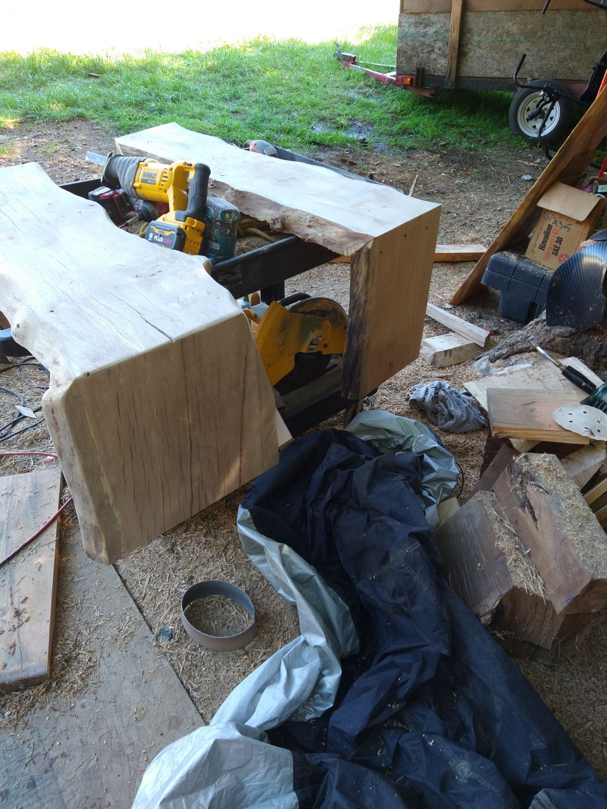Wooden bench taking custome orders