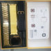 24k Gold Smart Watch for Android Iphone 49mm 3 Straps Unisex Waterproof