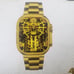 24k Gold Smart Watch for Android Iphone 49mm 3 Straps Unisex Waterproof