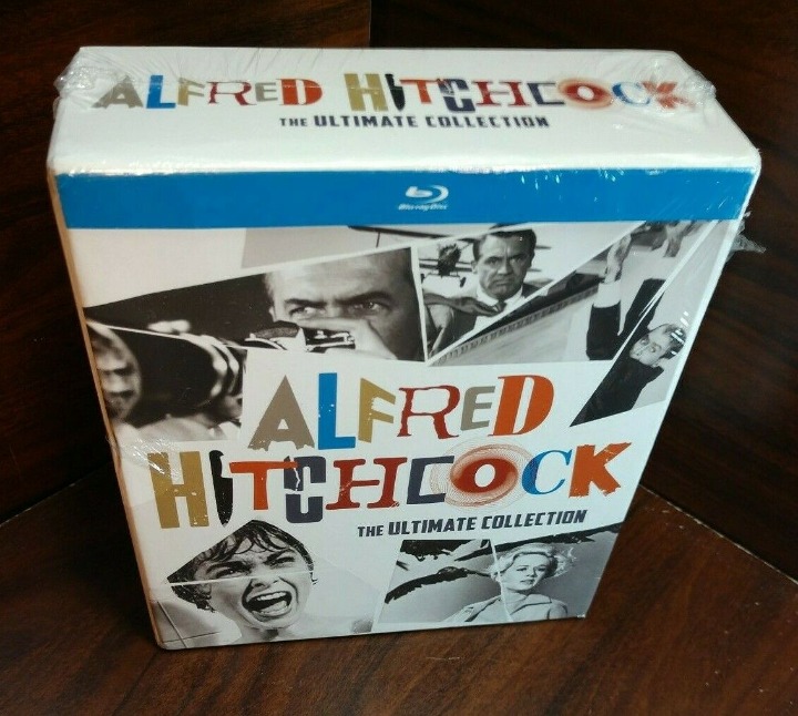 Alfred Hitchcock: Ultimate Collection (Blu-ray) Collector Slipcover-NEW-Free S&H