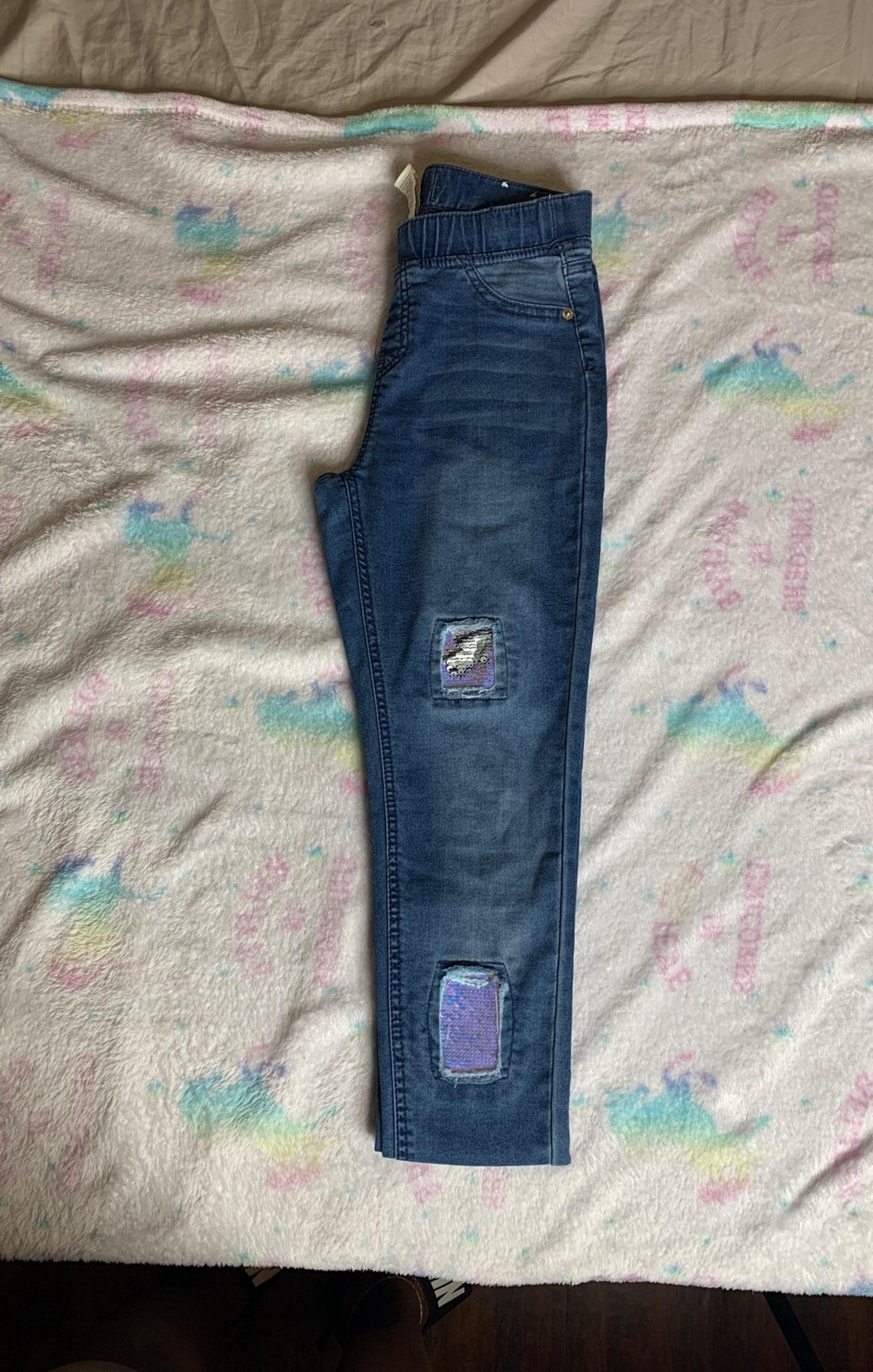 leggings with Iridescent sequins - Justice