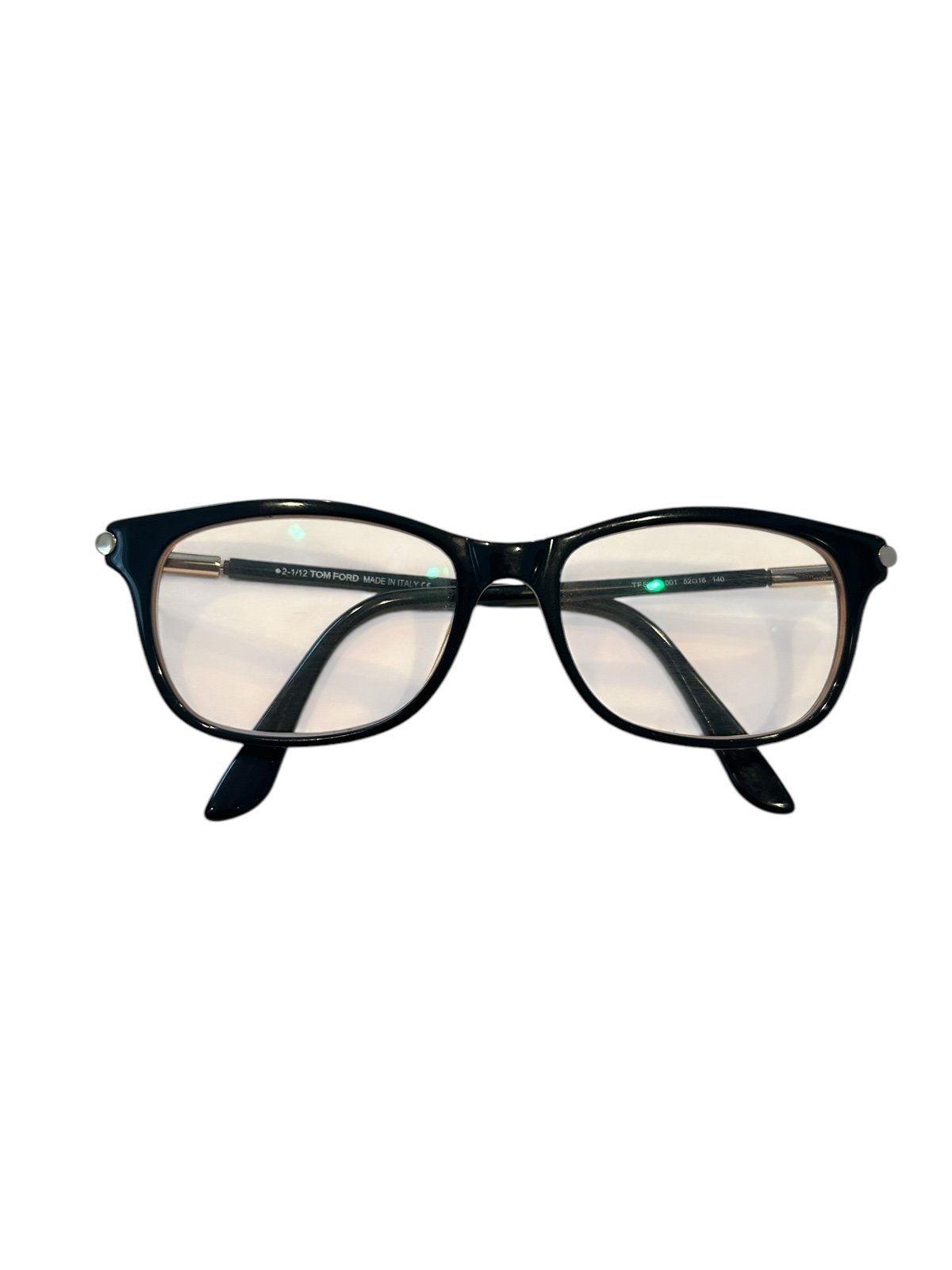 Tom Ford Eyeglasses Eye Glasses Frames TF5237 001 Black 52-16-140