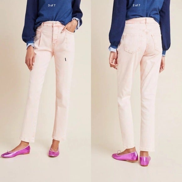 ANTHROPOLOGIE Pilcro High Rise Acid Jean