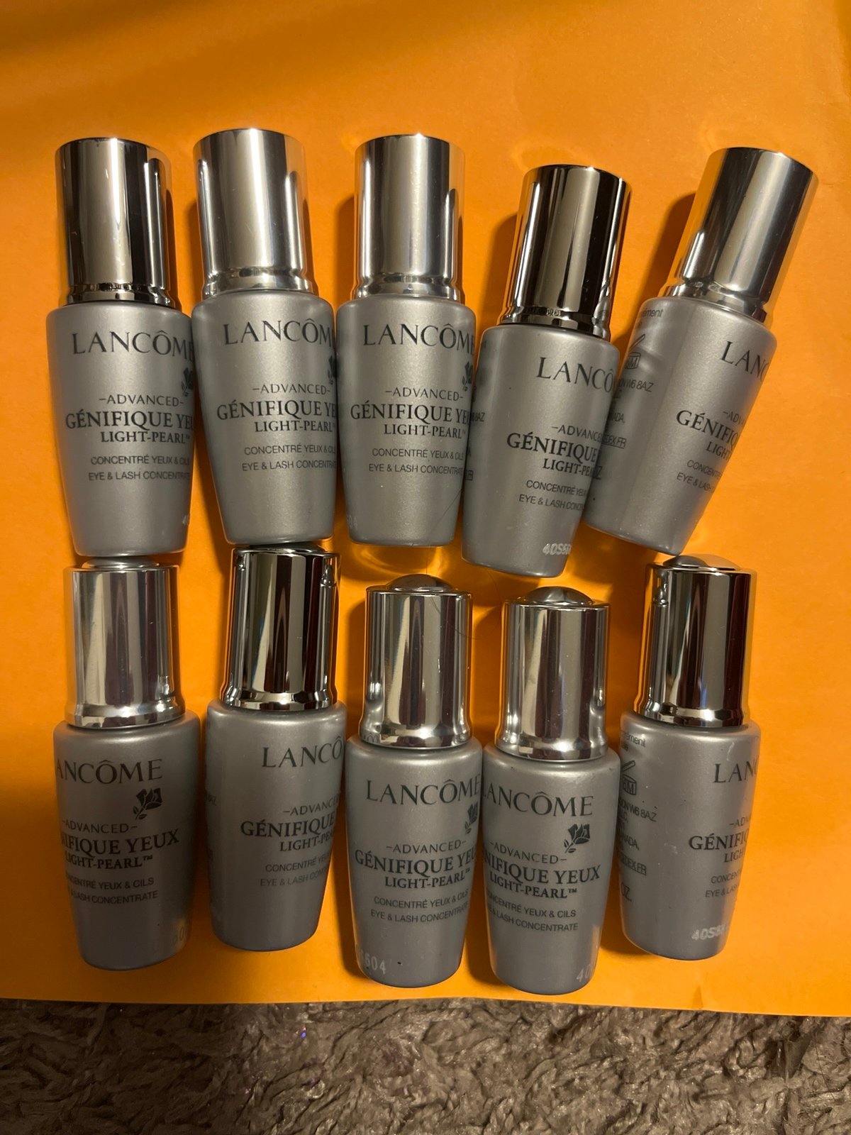 Bundle of 10 Lancôme advanced Génifique yeux light pearl 5ml each