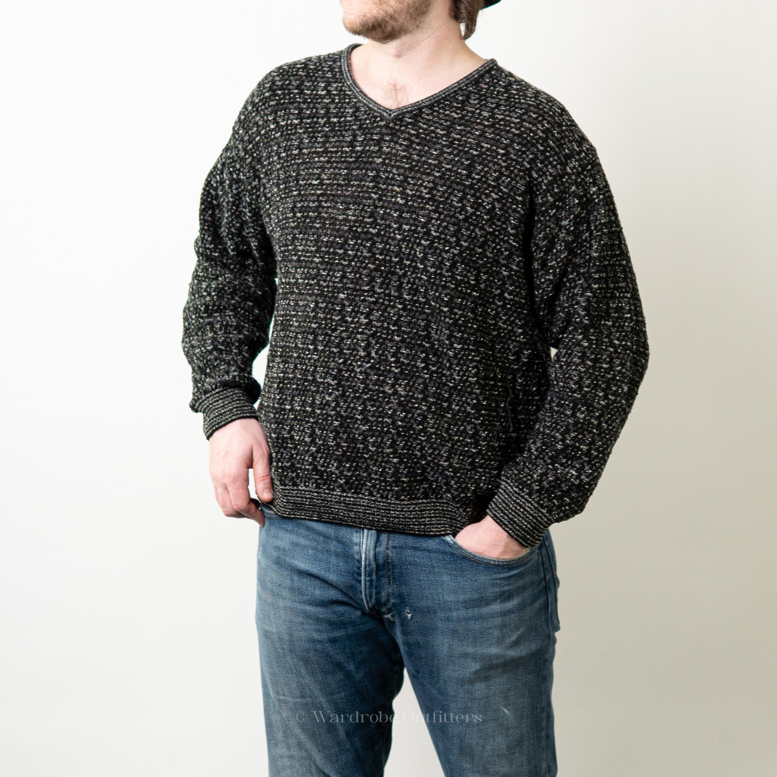 Ermenegildo Zegna V-Neck Knit Sweater - XL