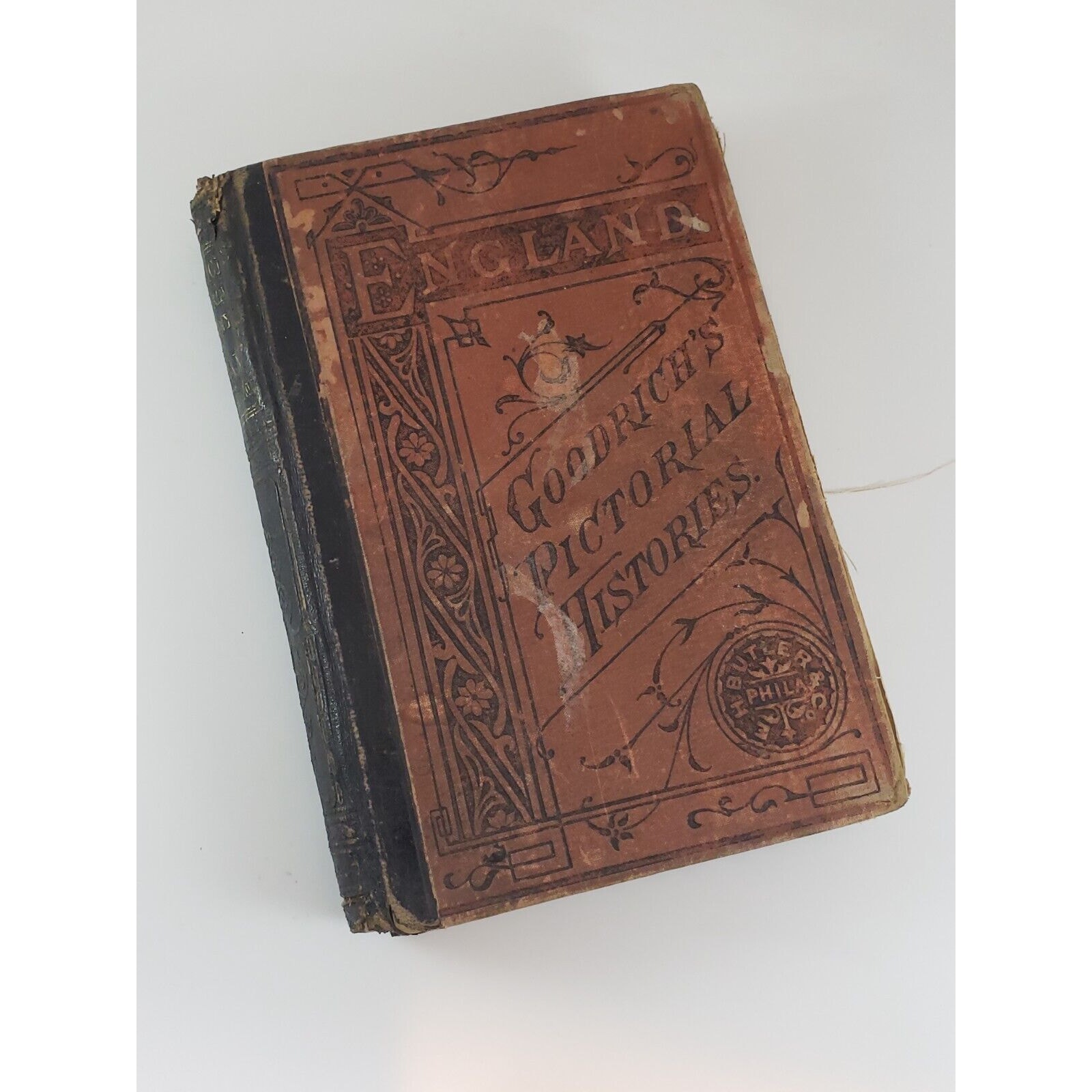 Goodrich’s Pictorial History Of England 1871 Enlarged Edition Hardcover Book