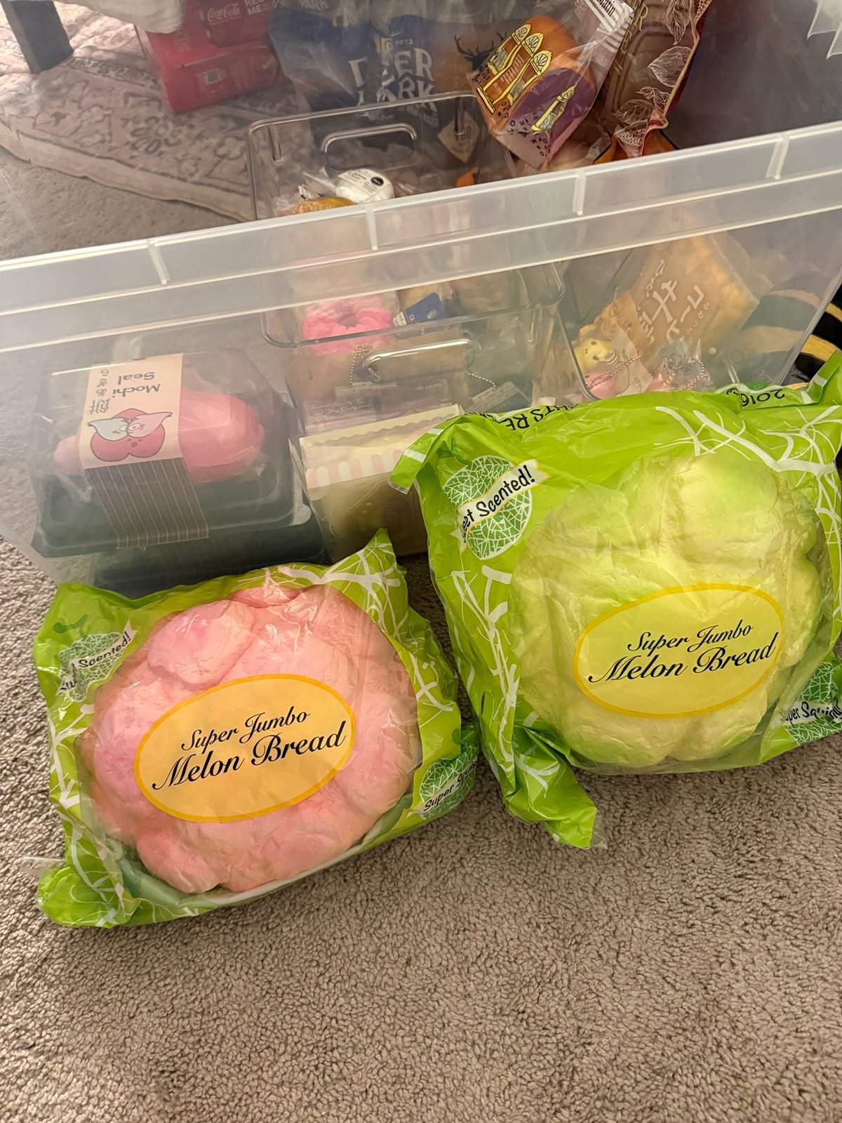 Jumbo Puni Maru Melon Buns