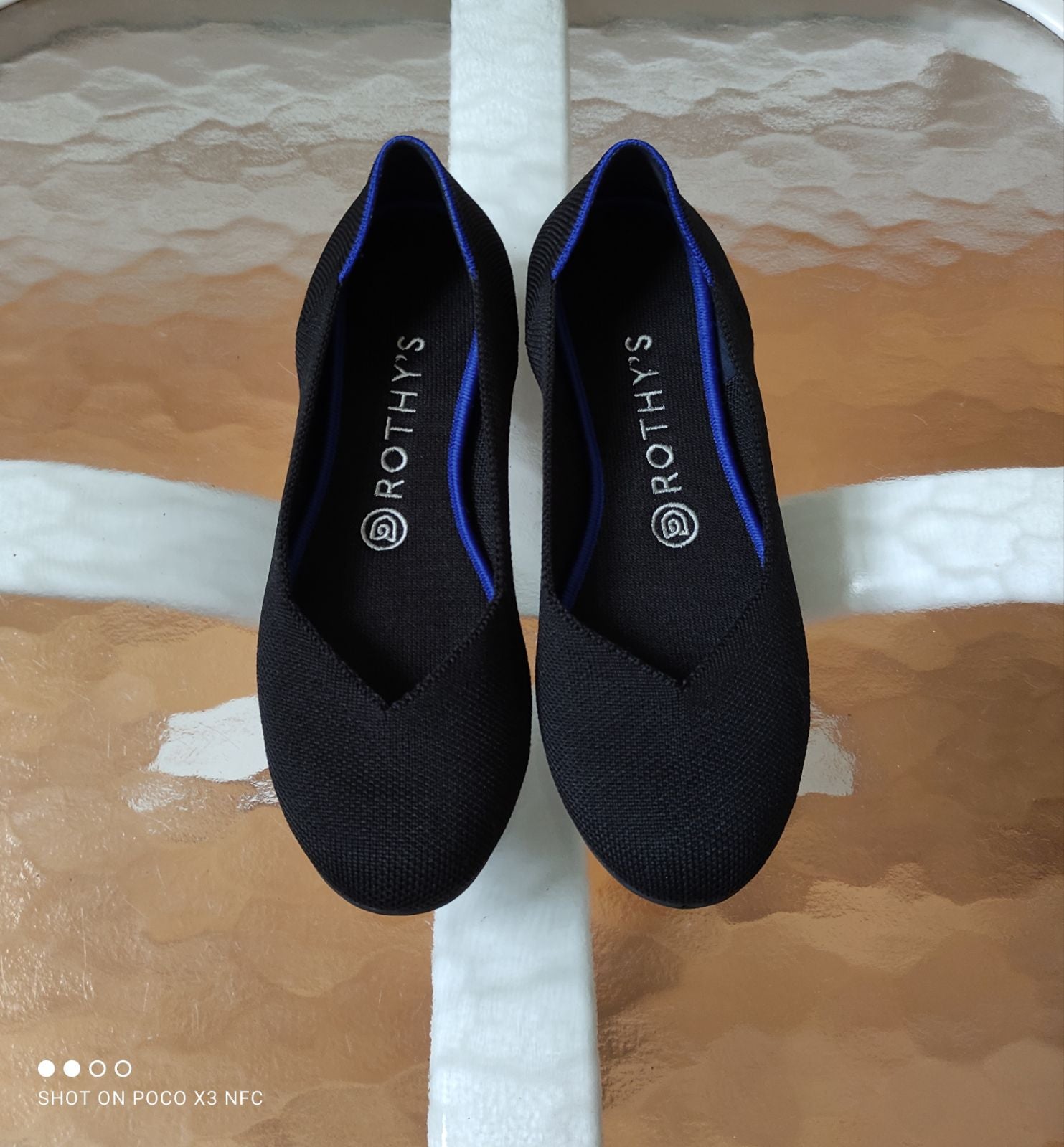 Rothy's Rothy's black round toe flat 7.5