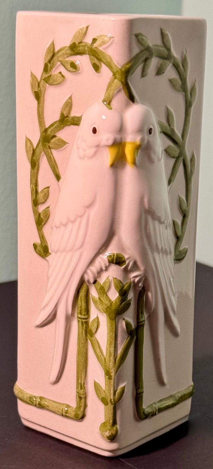 Palm Beach Regency Love Bird Vase
