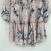 MISA WOMEN'S LORENA LAVENDER PURPLE FLORAL PRINT RUFFLE MINI DRESS SIZE XS
