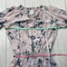 MISA WOMEN'S LORENA LAVENDER PURPLE FLORAL PRINT RUFFLE MINI DRESS SIZE XS