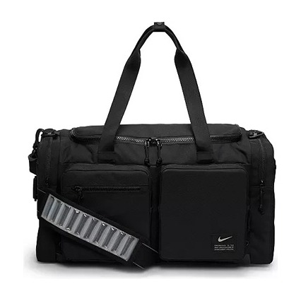 Nike Utility Power Training Medium Duffel Bag 22 L x 11 W x 12 H, Black