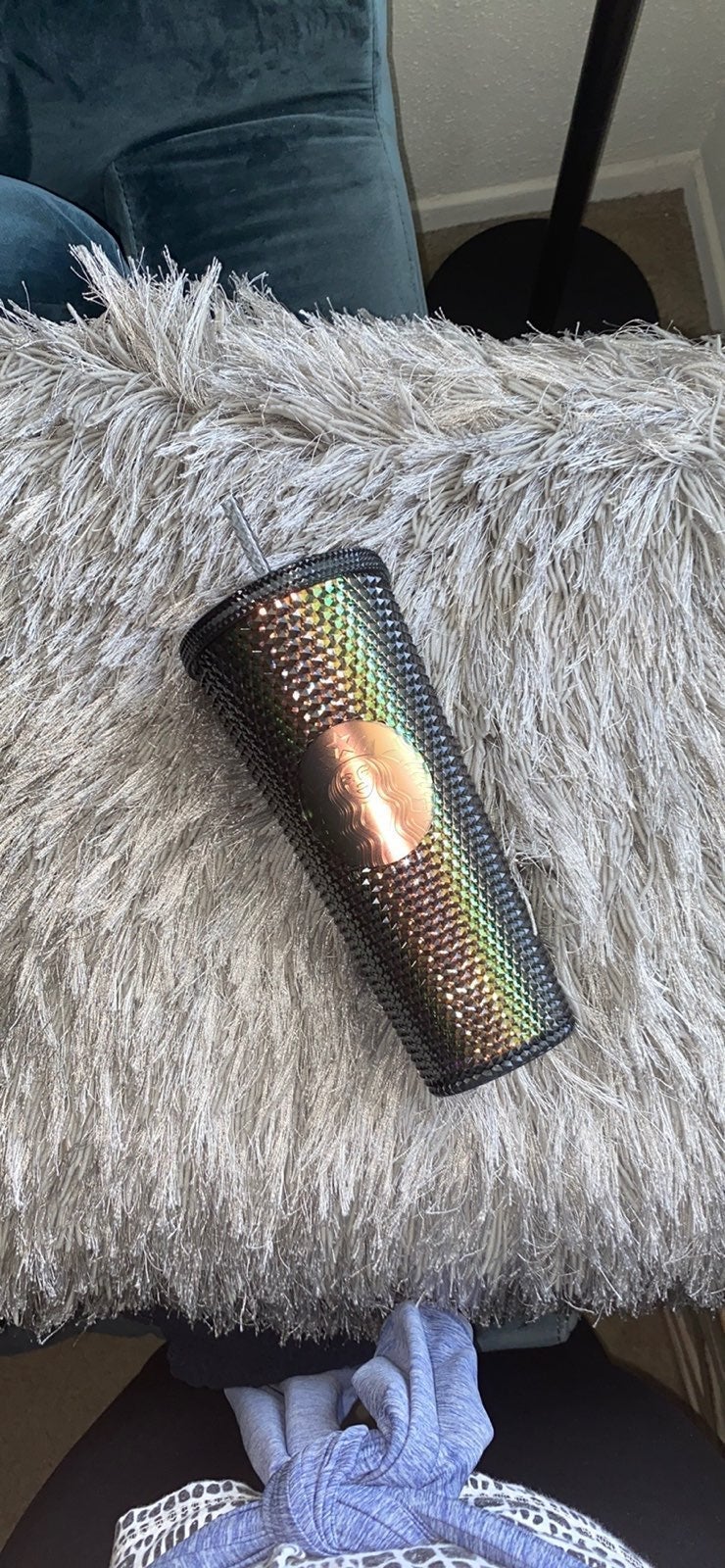 Starbucks Halloween Dark Bling Studded T