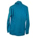 Athleta Turquoise Teal Space Dye Cowl Neck Fleece Lined Long Sleeve Sz M