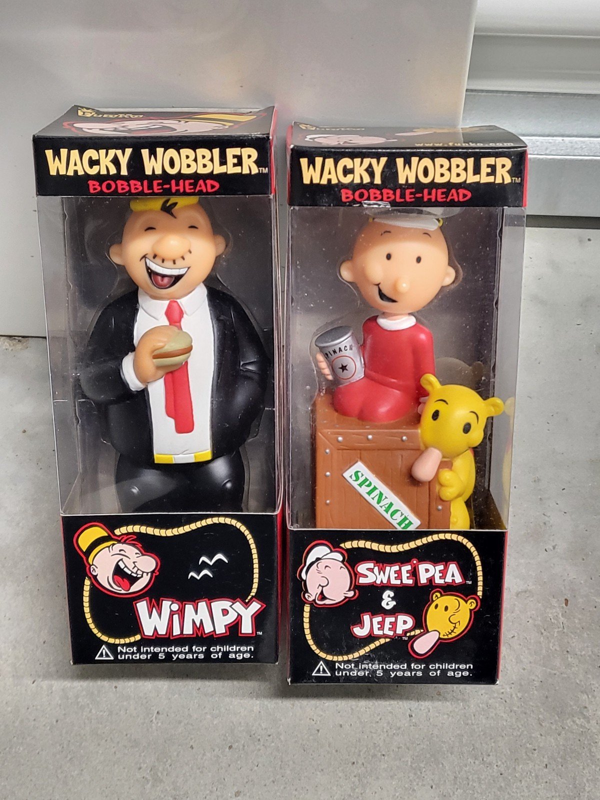 FUNKO wacky wobbler ポパイ　セット FUNKO wacky wobbler ポパイセット