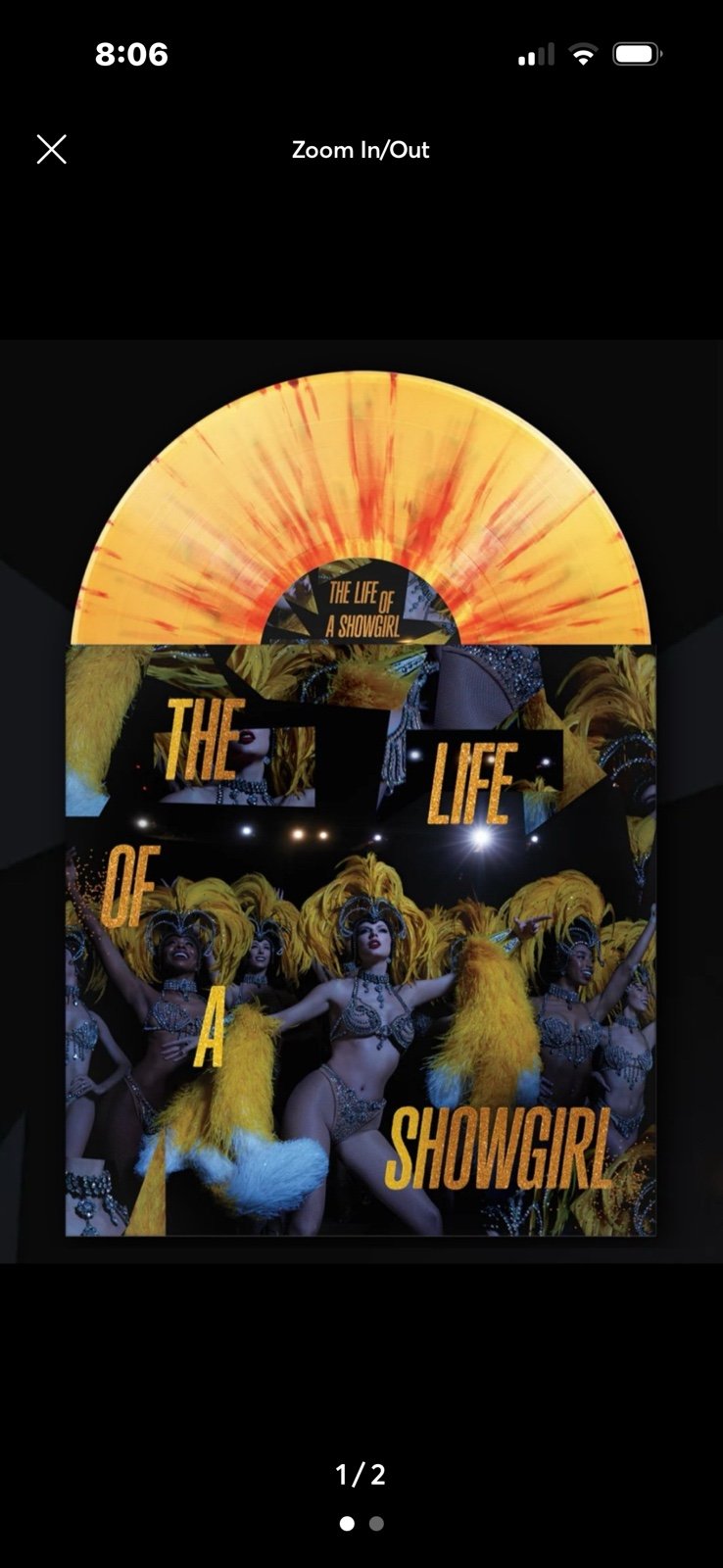 The life of a showgirl: baby’s that’s show business edition