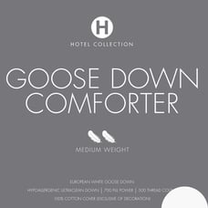 Hotel Collection Goose Down Comforter queen used