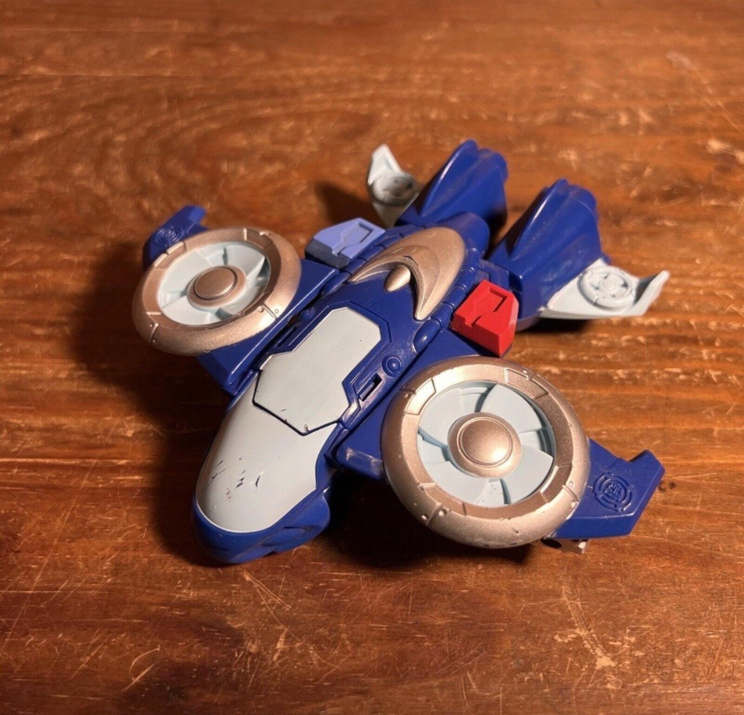 Playskool Transformers Rescue Bots Academy Whirl The Flight-Bot Blue Jet Plane