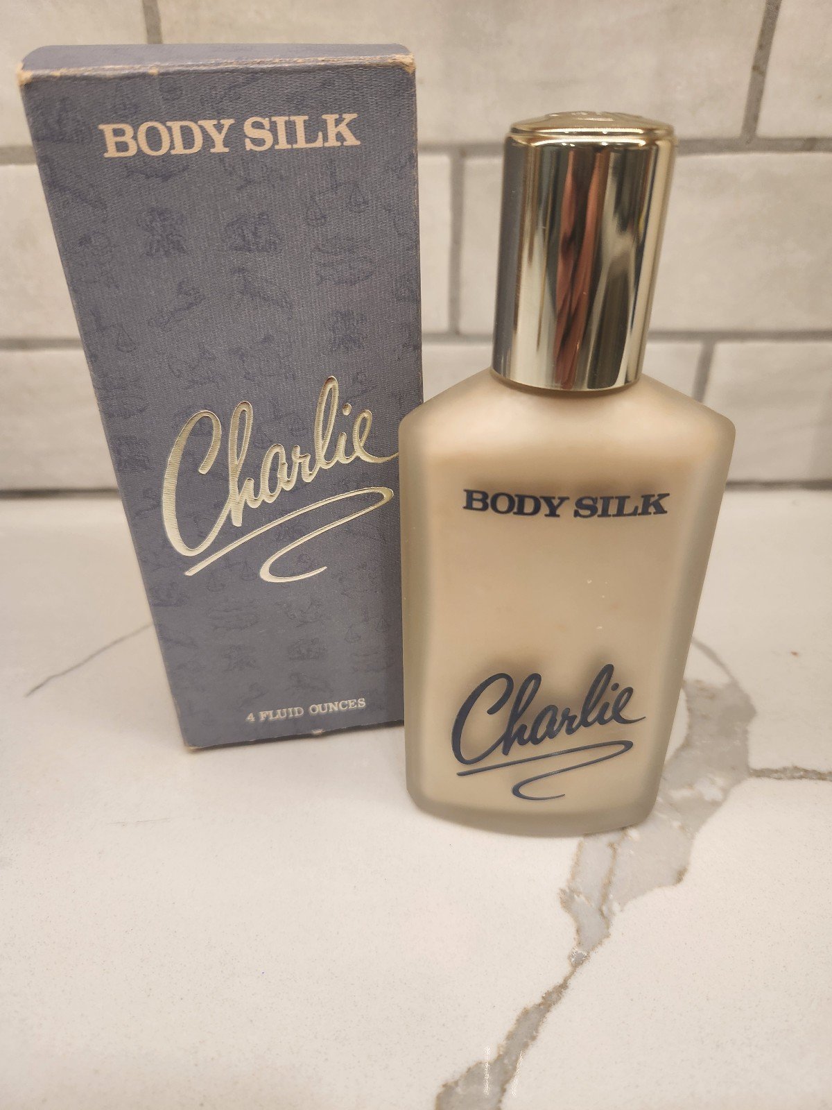 Vintage Charlie Body Silk Lotion 4 fl oz. By Revlon