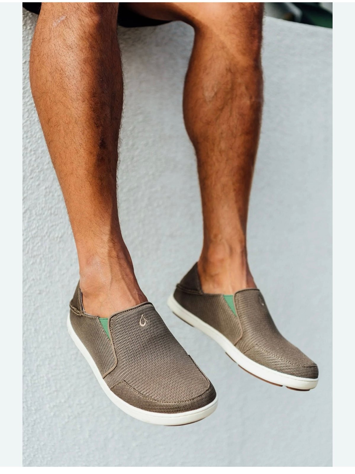 Olukai Men’s Shoes Nohea Mesh Slip On Size 9