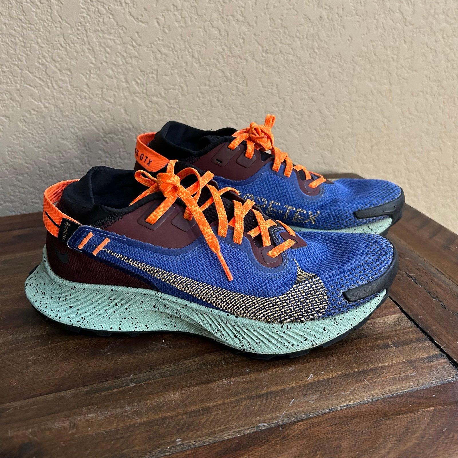 Nike Pegasus Trail 2 GTX Men CU2016-600 US 6.5 GORE-TEX Waterproof Trail Runner