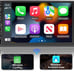 Wireless Carplay&Android Auto Car Stereo Compatible with Voice Control -7 Inch H