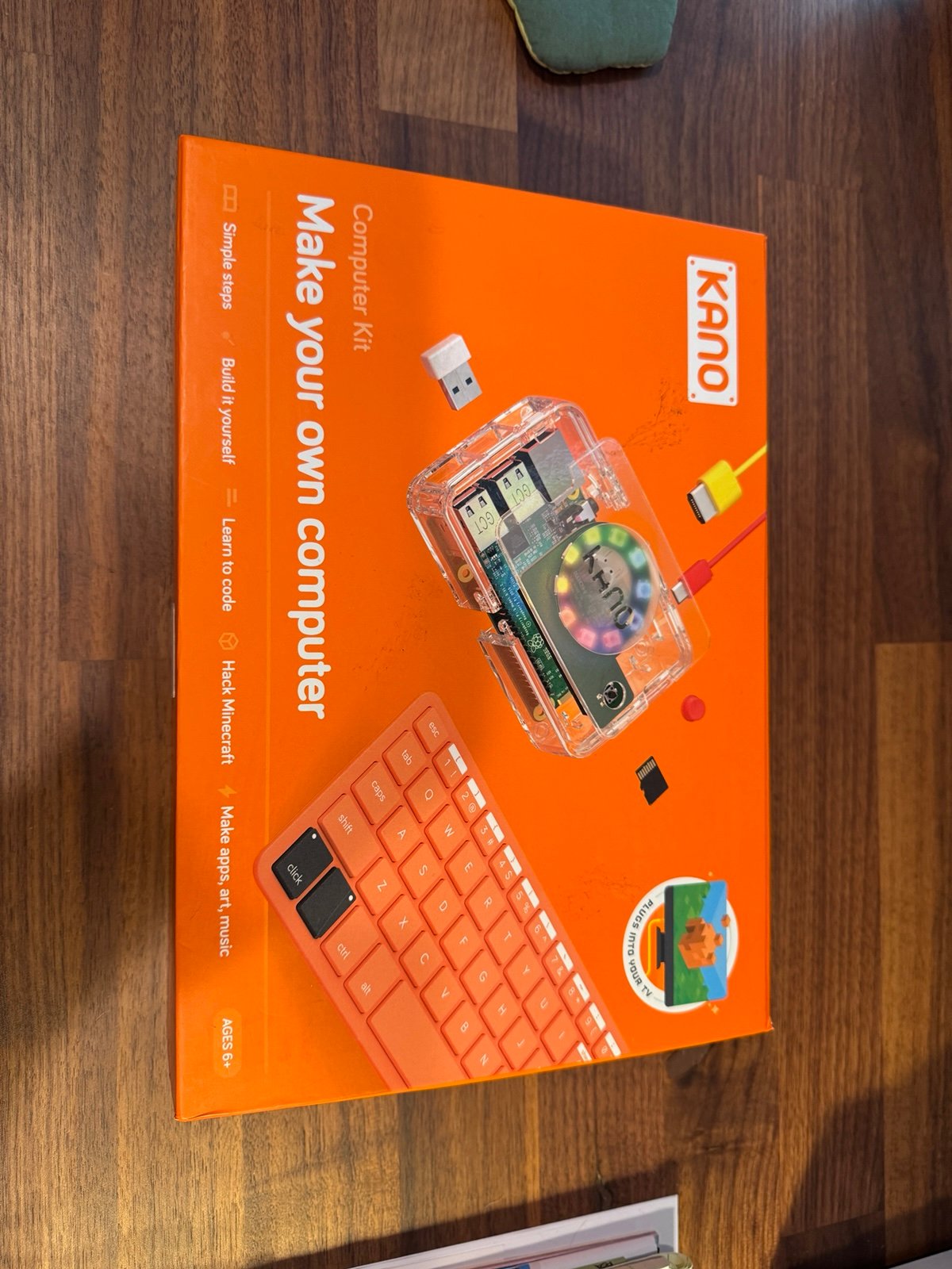 Kano Make Your Own Computer Kit 1000K-02 Element 14 Raspberry Pi 3 B Complete