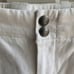 Club Monaco Ivory Flare Leg Cuffed Trouser Pants