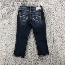 Silver Jeans Suki Flap Capri Size 27 Jeans