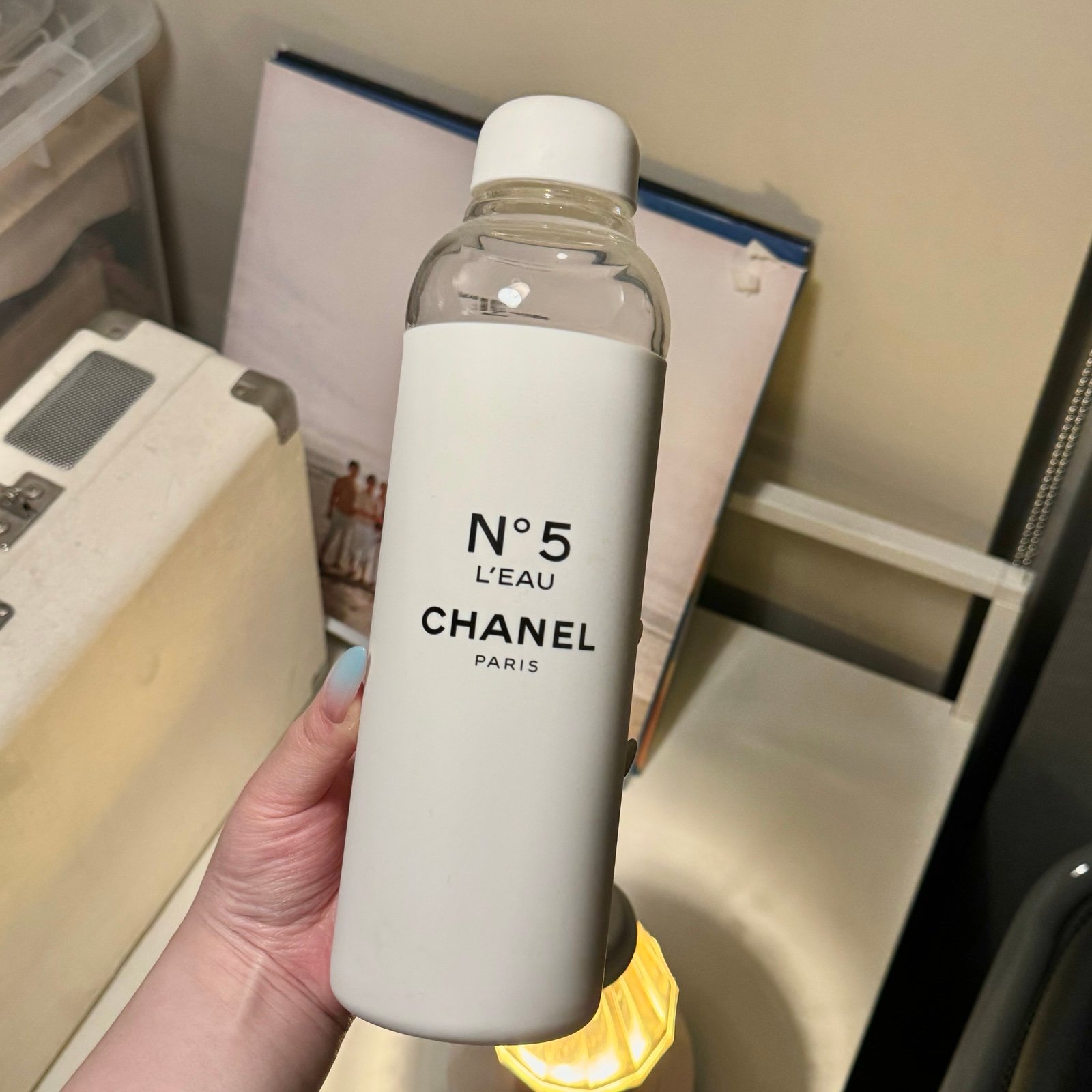 NEW Authentic CHANEL Factory 5 Water Travel Bottle
