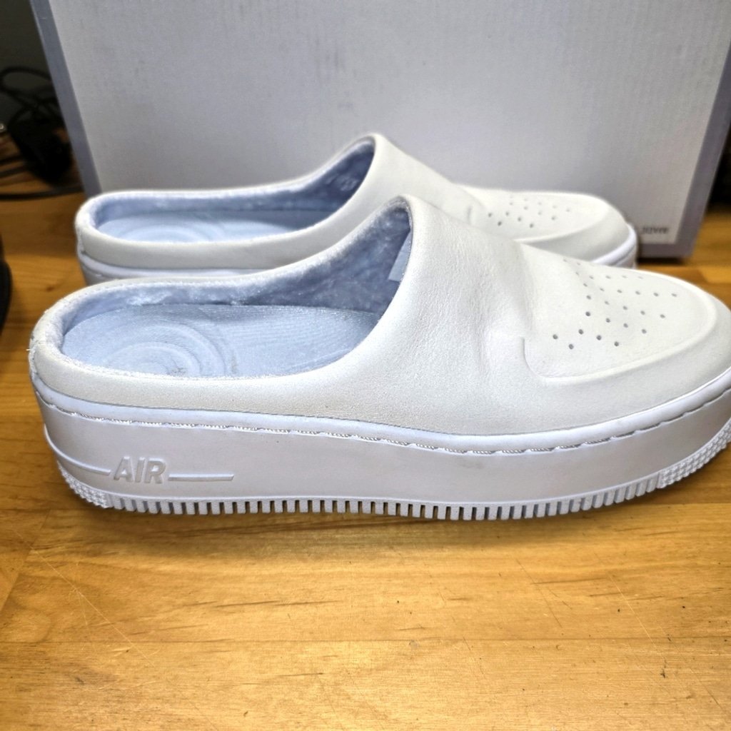 Nike Airforce ones Women's White Slip-On Shoes Lover xx size 7
