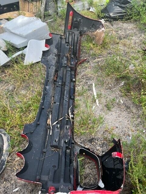 2005 2006 2007 2008 2009 Ferrari f430 rear bumper used oem Needs Repair