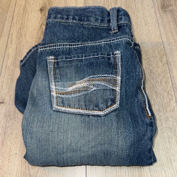 Cinch blue jeans straight leg jeans denim