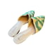 SCHUTZ Elvan Palm Sandal Slides Size 8.5 Anthropologie EUC Raffia 99 MSRP