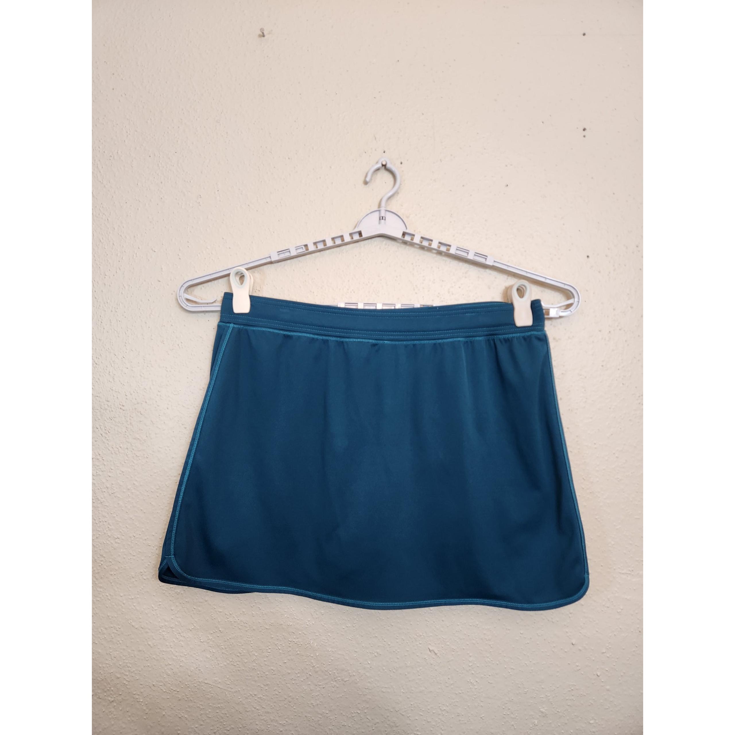 Women's Dark Green Quick Dry Athletic Active Pull On Skort 1X - St. John's Bay