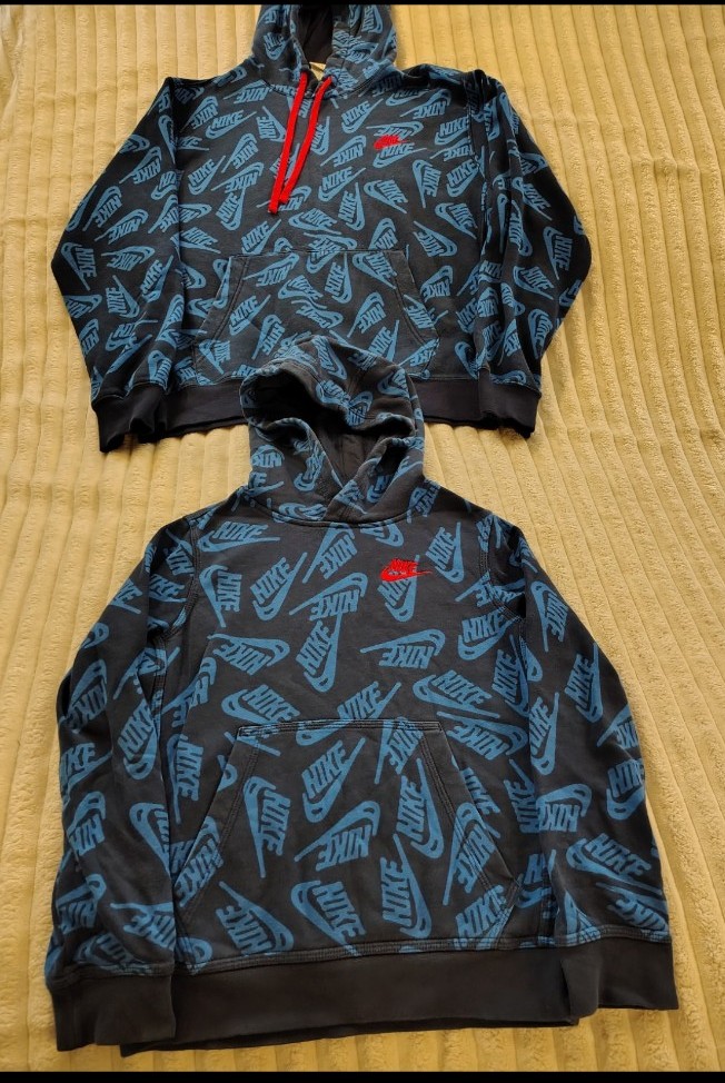 Nike Parent and Child Nike Hoodie Bundle Mens Size Medium Boys Size Small 8