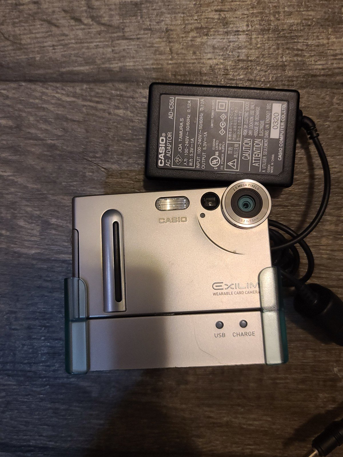 Casio Exilim EX-S2 Vintage Digital Card Camera
