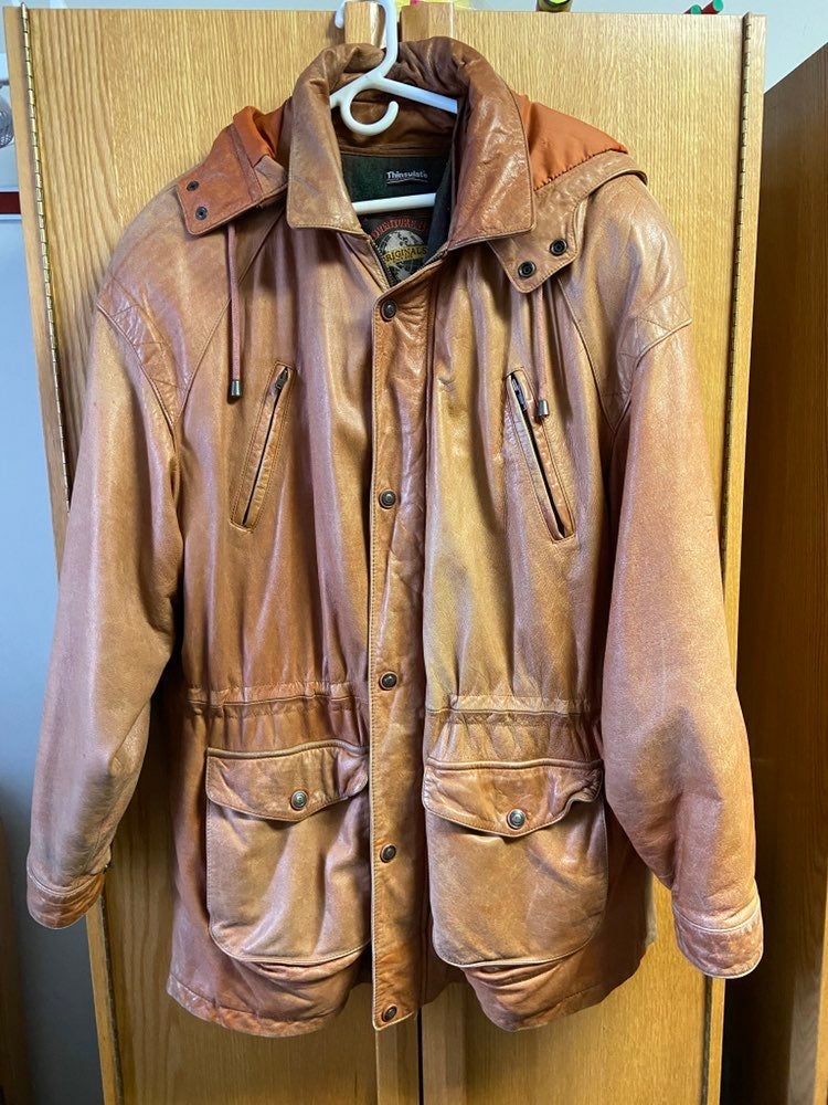 Vintage Wilson's Adventure Bound Learher Jacket