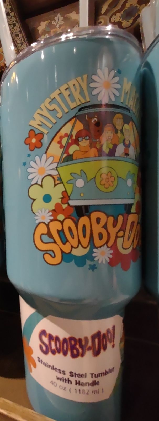 Universal Studios Scooby-Doo Stainless Steel Tumbler with handle 40 oz