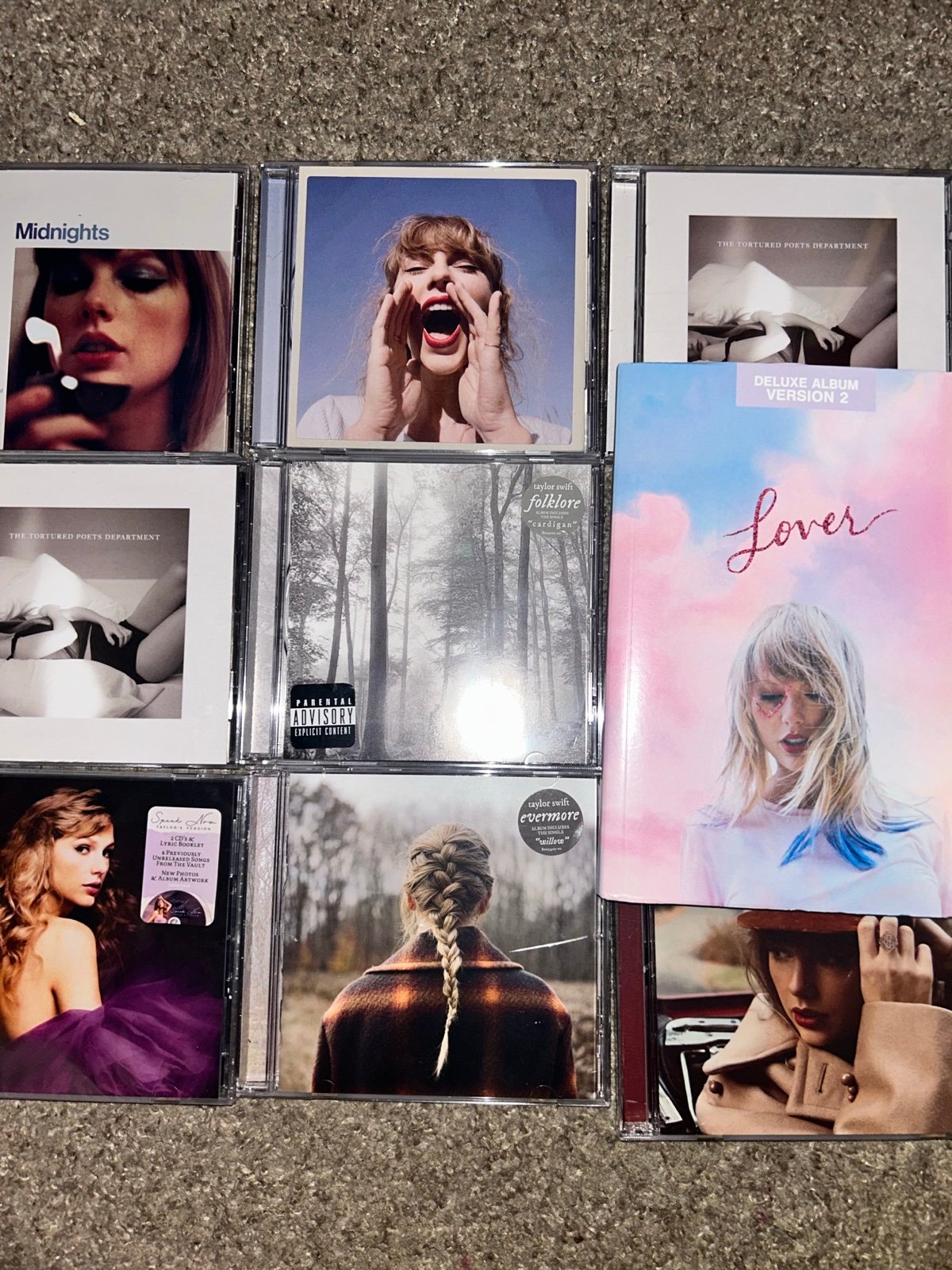 Taylor swift cd lot