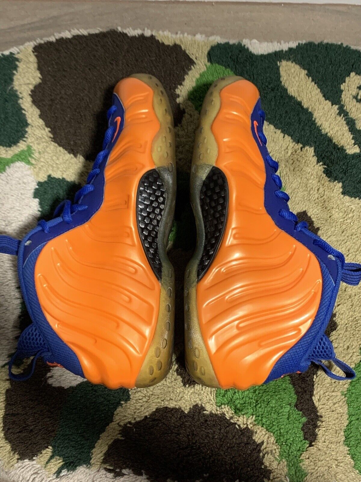 Nike Air Foamposite One Knicks 2014 - Men’s Size 9 Good Condition!