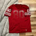 Vintage San Francisco 49ers Jerry Rice Practice Worn Used Issued Football Jersey