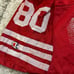 Vintage San Francisco 49ers Jerry Rice Practice Worn Used Issued Football Jersey