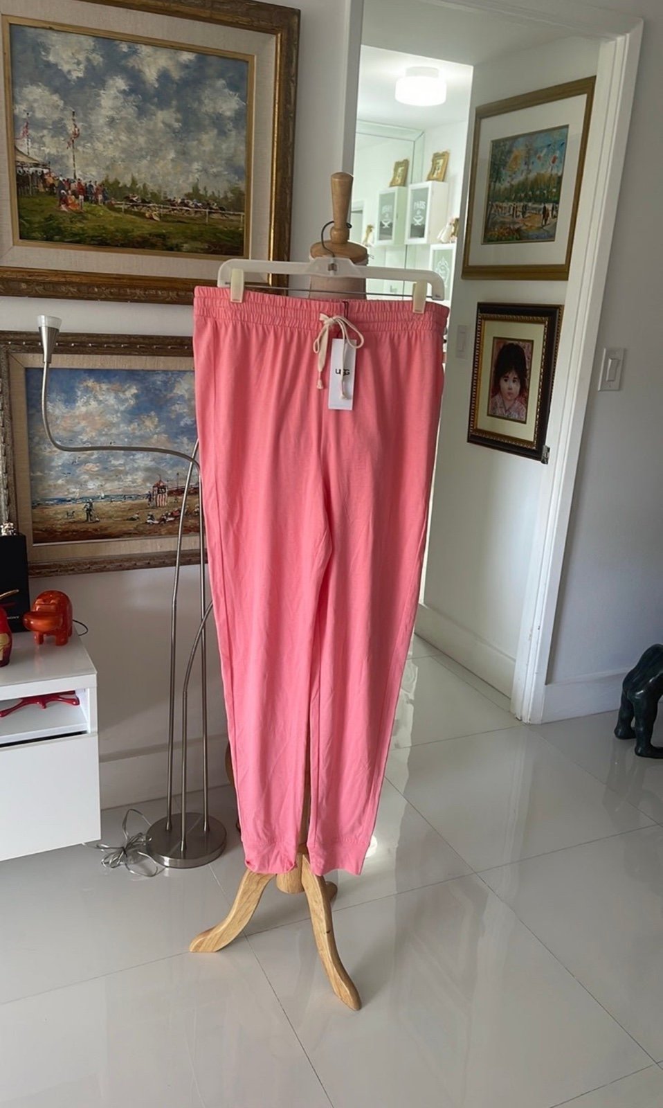 UGG Peach & Cream Lightweight Loungewear/PJ Pants